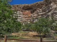 IMG 3489-HDR(3)  We stopped at Montezuma's Castle on our way north.  This is a well-preserved cliff dwelling, dating to about 700 to 1000 years ago.