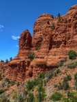 IMG 3516-HDR(3)  Someone spotted an interesting feature of these red rocks.