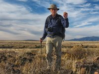 IMG 5481-HDR  Bob with a potsherd. Could this be the February 2019 calendar picture!  We put the ones we found, back where we found them.