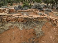 IMG 7114-HDR(3)  The remains of a 12 room, habitation site next to the kiva.