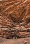 IMG 9174-HDR(3) stitch  Don's composite vertical panorama of the entrance to the underground lake, with Anni's shot of the gang Photoshopped in.  Gives you a perspective of size.