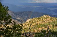 DSC 3436-HDR(3)  A rainbow becomes visible while on the peak